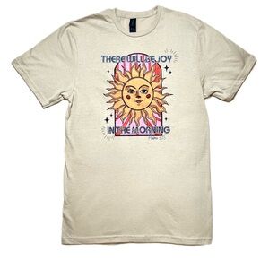 Beige Sun Graphic Tee